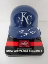 Bobby Witt Jr of the KC Royals signed autographed mini batting helmet PAAS COA 973