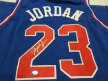 Michael Jordan of the Chicago Bulls signed autographed ALL STAR basketball jersey TAA COA 929