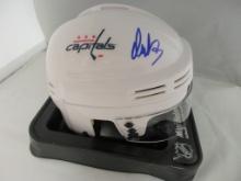 Alexander Ovechkin of the Washington Capitals signed autographed mini hockey helmet PAAS COA 893