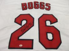 Wade Boggs of the Boston Red Sox signed autographed baseball jersey PAAS COA 828