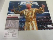 Ric Flair signed autographed 8x10 photo gold robe JSA COA 415