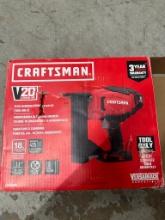 Craftsman 18 Ga Narrow Crown Stapler Tool Only (Missing Battery - Customer Return