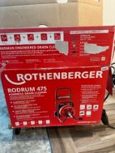 Rothenberger Rodrum 475 Powerful Drain Cleaner - Open Box - Verified Functional