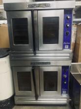 Bakers Pride Cyclone  Double Stack Electric Convection Oven   Model C011-E   -  5 racks per unit