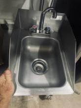 John Boos Drop In S/S Hand sink with faucet with side and back splash