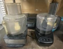 Counter top Appliance Lot -  Toaster oven, Cuisinart food processor, counter top chopper and small m