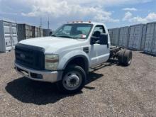 2008 Ford F550 Cab and Chassis