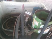 Large Crate of Two Sandblaster Pods and Hoses