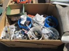 ASSORTED WATER HEATER KITS, PIPE FITTINGS, GRAB BARS, VALVES & COUPLERS