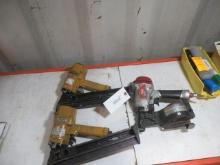 (3) ASSORTED PNEUMATIC NAILERS
