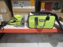 (2) RYOBI FACTORY RECONDITIONED CORDED BISCUIT JOINTERS W/ TOOLBAGS & MANUALS