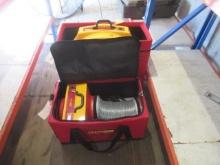 DETROTEC 24'' BLOWER DOOR FAN & DUCT TESTER SYSTEM W/ CASES