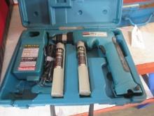 MAKITA 3/8'' CORDLESS DRILL DRIVER W/ (2) BATTERIES & CHARGER (IN CASE)