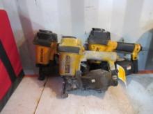 (3) STANLEY BOSTITCH PNEUMATIC NAILERS