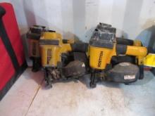 (4) STANLEY BOSTITCH PNEUMATIC NAILERS