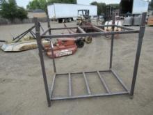 43'' X 59'' STEEL CRATE W/ REMOVABLE TOP