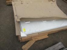 (2) 3M 6' X 4' DRY ERASE BOARDS (UNUSED)