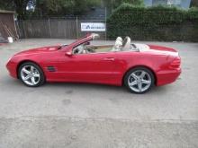 2004 MERCEDES-BENZ SL500 CONVERTIBLE ROADSTER