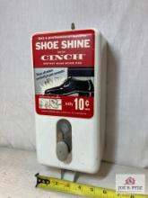 1920's "Cinch Quinn Company" 10 Cent Operated Shoe Shine Machine