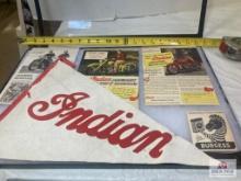 1920's "Indianapolis Motor Speedway" Auto Racing Pennant