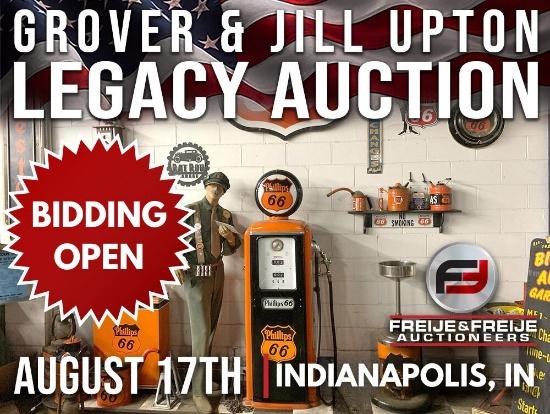 GROVER & JILL UPTON LEGACY AUCTION RING 1 @ 9AM ET