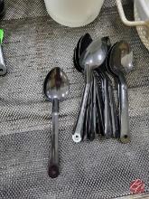 Cambro Serving Spoons (Black)