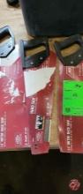 ACE Mitre Back Saw & Hand Saw 14" & 15" (NEW)
