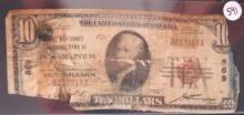 1929- 10 Dollar Certificate