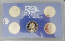 2007- United States Mint, 50 State Quarters Proof Set