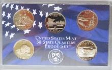 2005- United States Mint, 50 State Quarters Proof Set