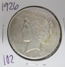 1926- Peace Dollar