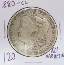 1880-CC Morgan Dollar, All Varities
