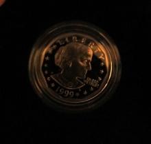 1999 Susan B. Anthony Proof Coin (w/box)