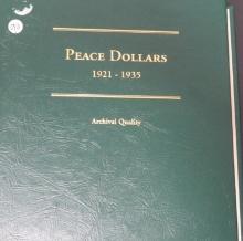 1921-1935 Peace Dollar, Littleton Folder