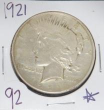1921- Peace Dollar