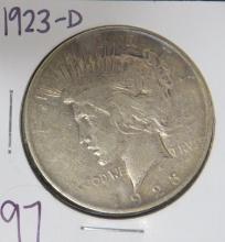 1923-D Peace Dollar