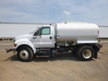 13 Ford F750 Water Truck^TITLE^ (QEA 6461)