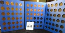 1975 D-1995 Partial Set of BU Lincoln Cents in a blue Whitman folder.