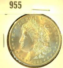 1885 O Morgan Silver Dollar, Brilliant Uncirculated.