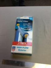 two pc , RV, marine water filter set in box