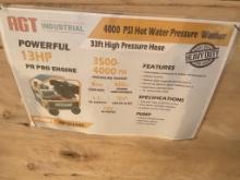 New Agrotk 4,000 PSL Hot Water Pressure Washer