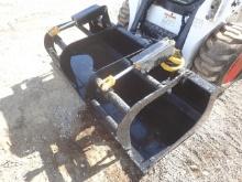 Wildcat 78" Skid Steer Grapple Bucket