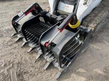 Wildcat 72" Heavy Duty Skid Steer Rock Grapple