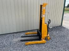 2022 Straddle Stacker H-5349 Electric Forklift