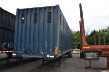 40' CONTAINER TYPE CHIP TRAILER W/ 11R 22.5 RUB