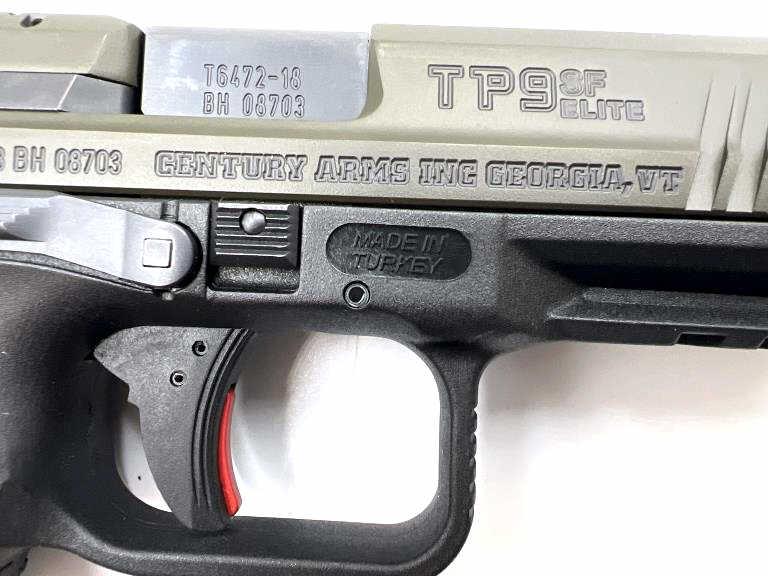 Canik TP9 Elite SF 9mm Semi-Automatic Pistol