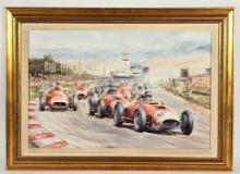 "Nurburgring 1957" Framed Print By Vaclav Zapadlik