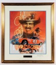 Richard Petty Winston Cup Champion Framed Painting