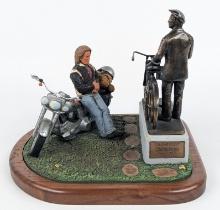Ltd Harley-Davidson "The Reunion" 90th Anni Statue