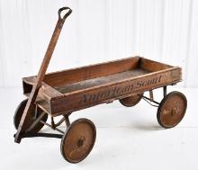 American Scout Wooden Air Mail Wagon